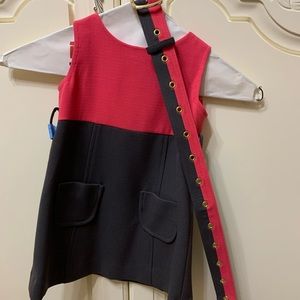 Milly Minis Girls Dress with matching cardigan